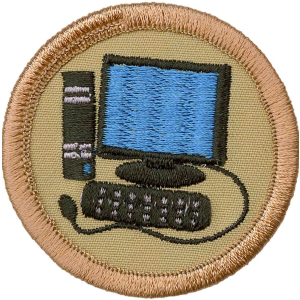 Computer Geek Patrol Emblem