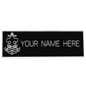 Sea Scouts One-Line Nameplate with Engraving