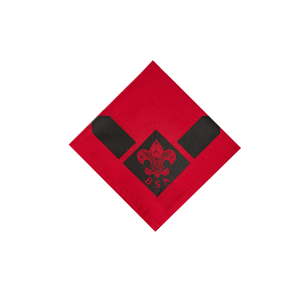 BSA Universal Emblem Printed Neckerchief, Red