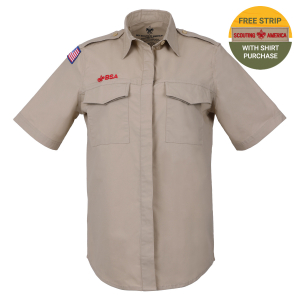 Scouts BSA Uniform Short Sleeve Shirt - Women's, XS-4XL