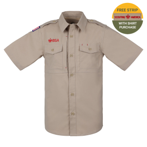Scouts BSA Uniform Performance Shirt - Youth XS-XL