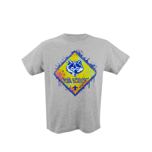 Cub Scout Paint Tee, Adult S-2XL