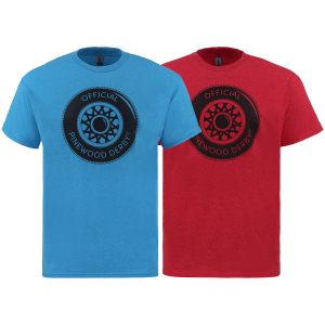 Pinewood Derby Wheel Tee - Youth S-XL